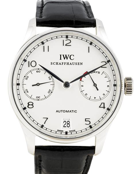 iwc second hand watch|iwc watch brands clearance.